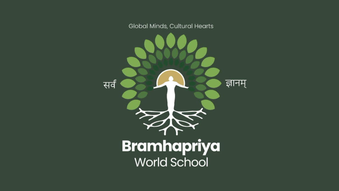 The Bramhapriya World School tree emblem